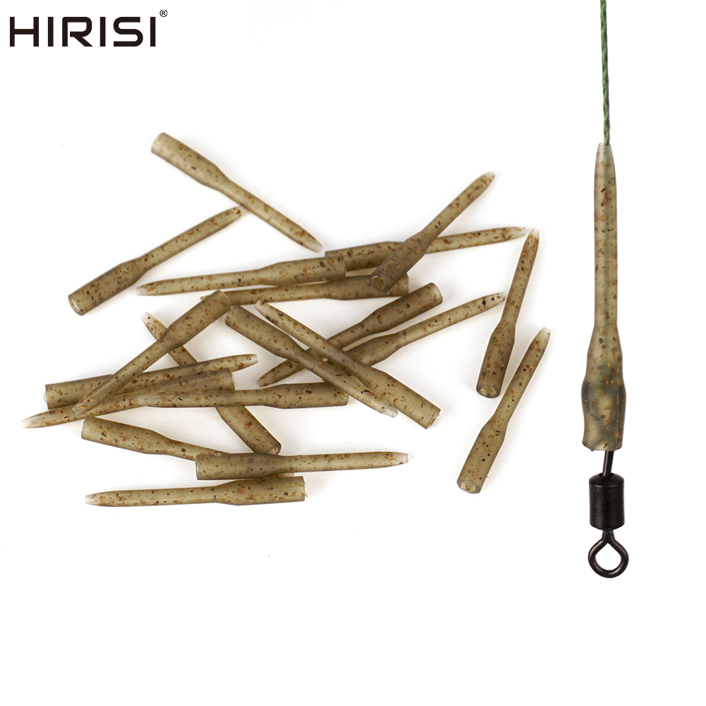 Baitcasting Reel - Hirisi AH204 20個入り 鯉釣り用絡み防止スリーブ 30mm カモブラウン