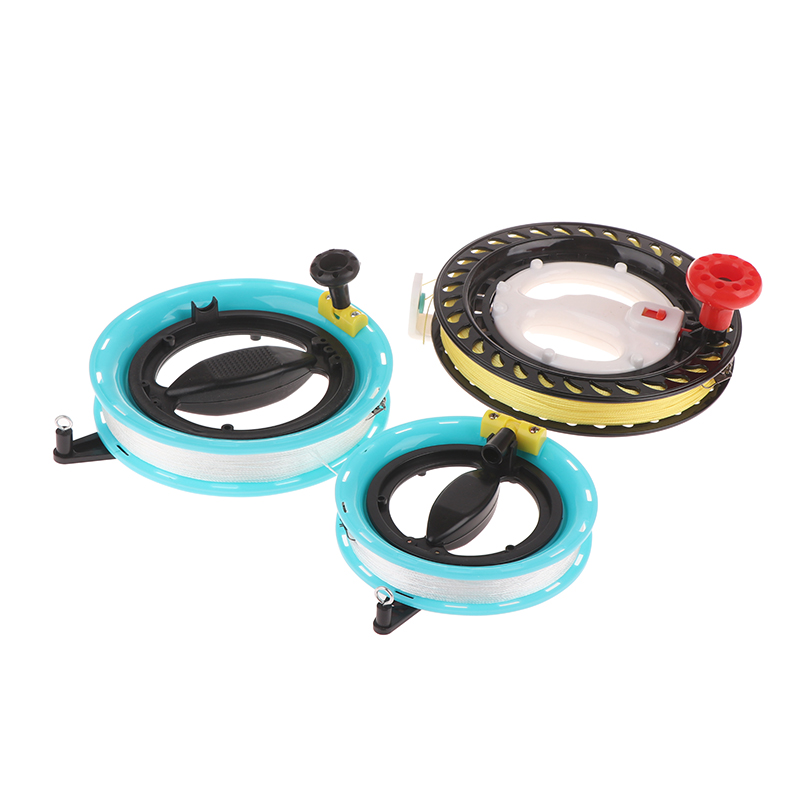 1ピース屋外用ラウンドグリップ凧揚げ用100-400M凧リー - Fly Reel のレビューと価格