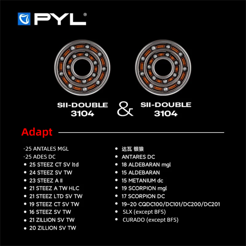 PYL SII ダブルセミセラミックボールベアリング - A - Reel Spare Spool のレビューと価格