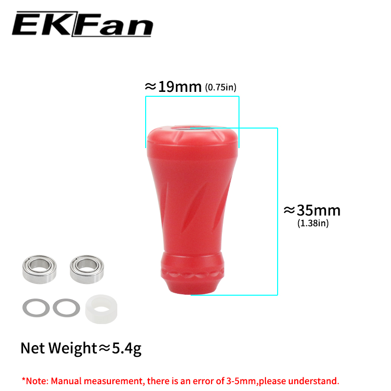 EKFan リールノブ超軽量 POM 素材 S/D スピニン - Spinning Reel のレビューと価格