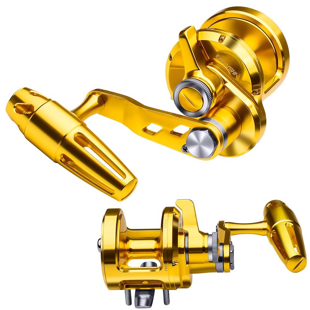 PRO BEROS トローリングリール 5.7:1 高速 C - Reel Handle のレビューと価格