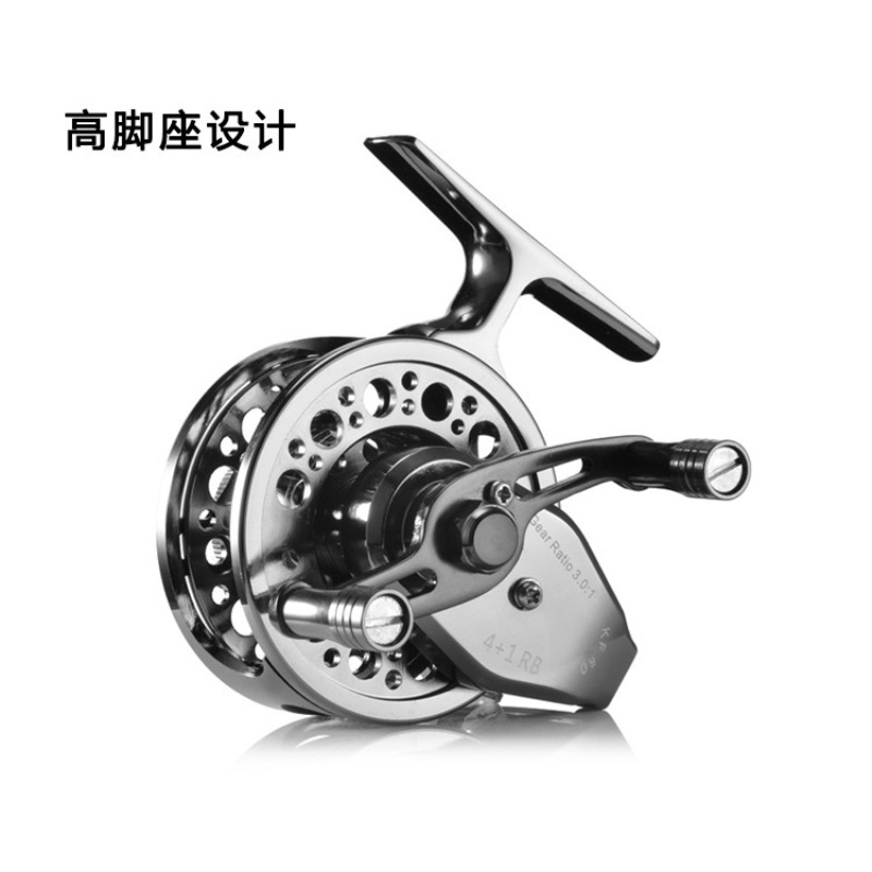 軽量フルメタルフロントフィッシングリール、ハイフットベース、 - Ice Fishing Reel のレビューと価格