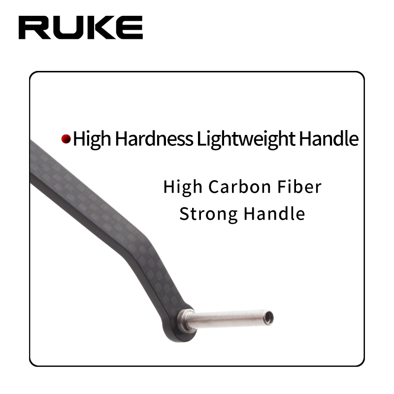 Ruke 1pc 釣りリールシングルハンドルカーボンノブとロ - Reel Drag Knob のレビューと価格