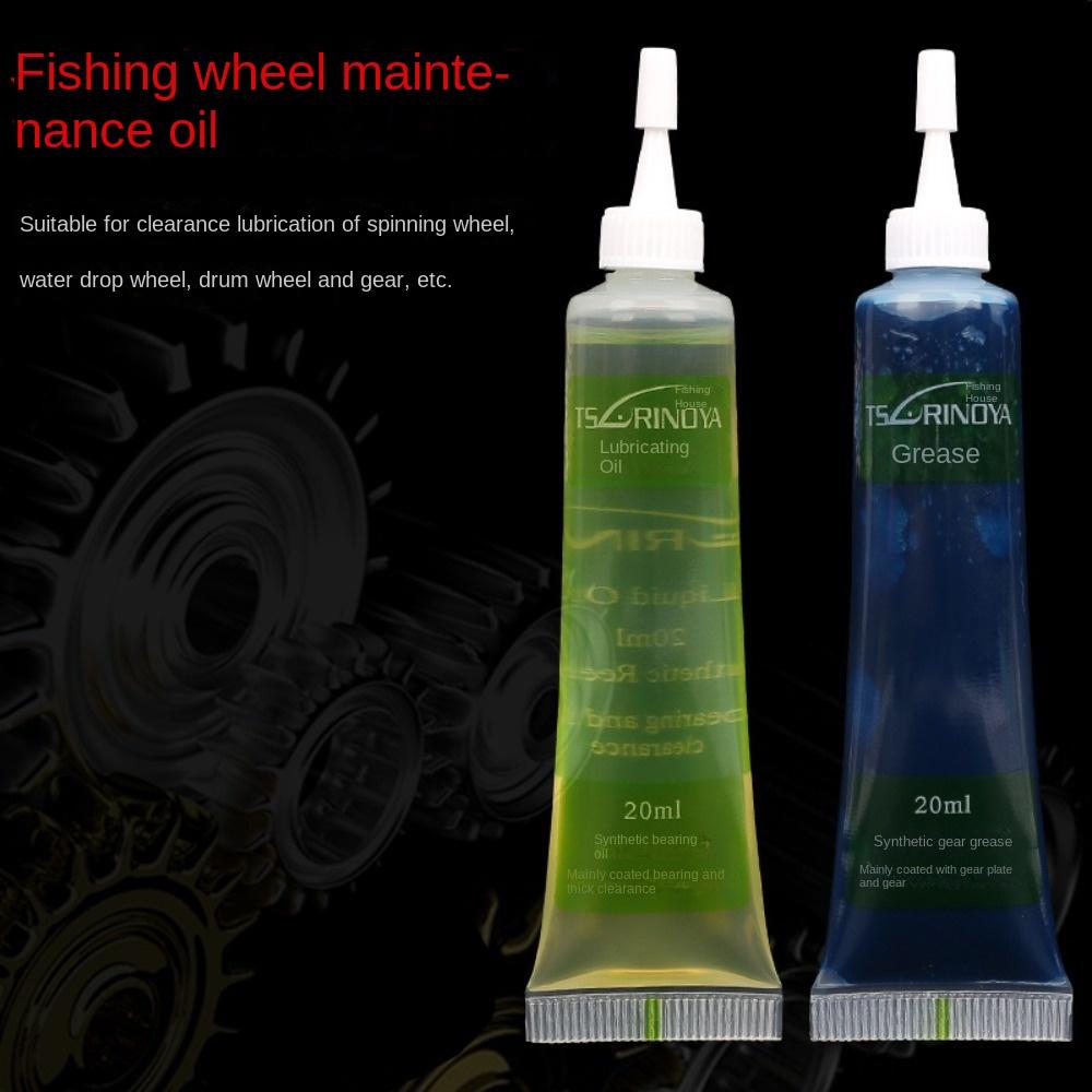 1 セット耐圧縮性スピニングリールグリース耐摩耗性耐水性釣り - Reel Lubricant のレビューと価格