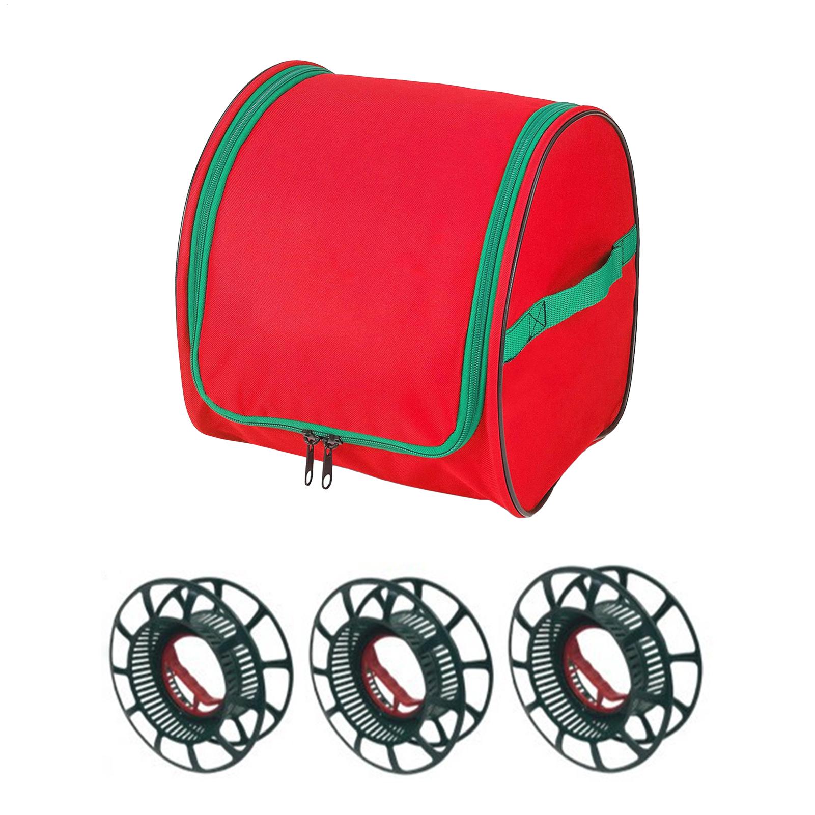 クリスマスライト収納オックスフォード布製破れにくいオーガナイ - Reel Bag のレビューと価格