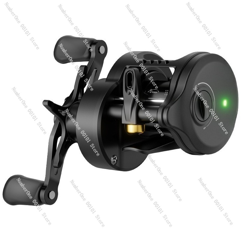 電子磁気ブレーキ釣りリールドラムホイール卸売第5世代アンチバ - Baitcasting Reel のレビューと価格