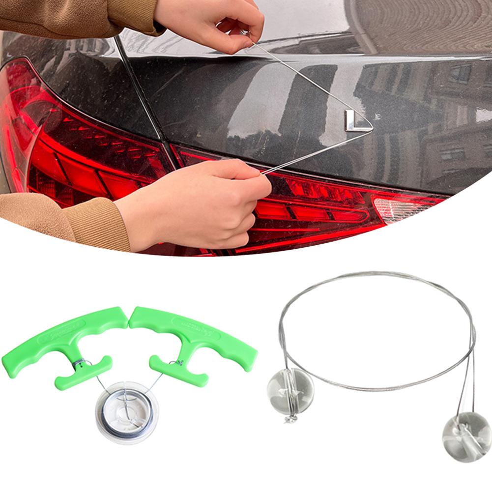 車のエンブレム除去ツールキット人間工学に基づいたロゴ＆ステッ - Baitcasting Reel のレビューと価格