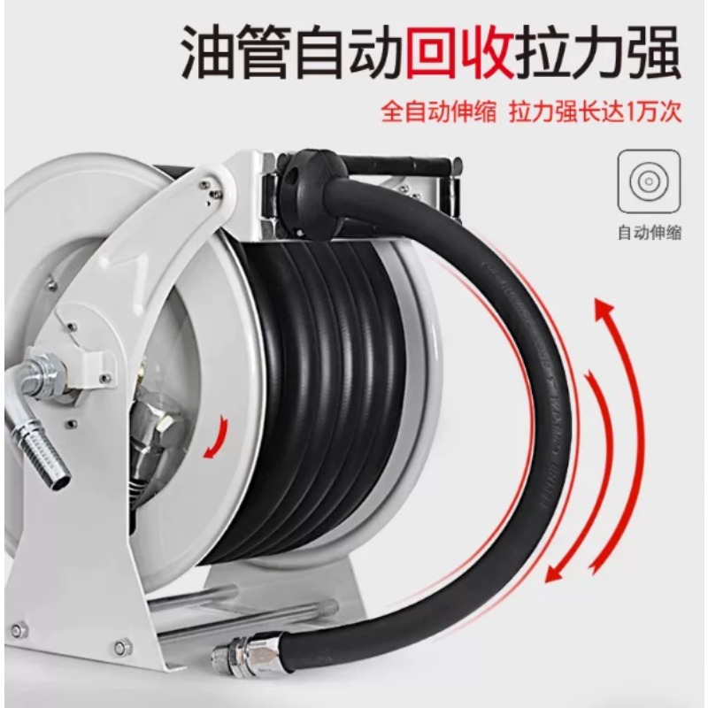 10M 15M 自動巻き取り式 1インチ燃料ホースリール ト - Reel Oil のレビューと価格