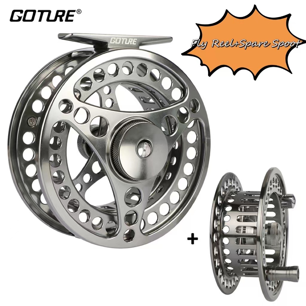 Goture フライフィッシングリール ラージアーバー 3/ - Reel Spare Spool のレビューと価格