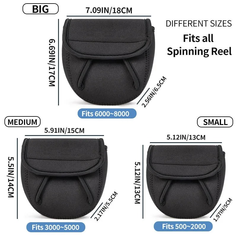 釣りリール保護カバーバッグ スピニングリールケース ポーチホ - Fly Reel のレビューと価格