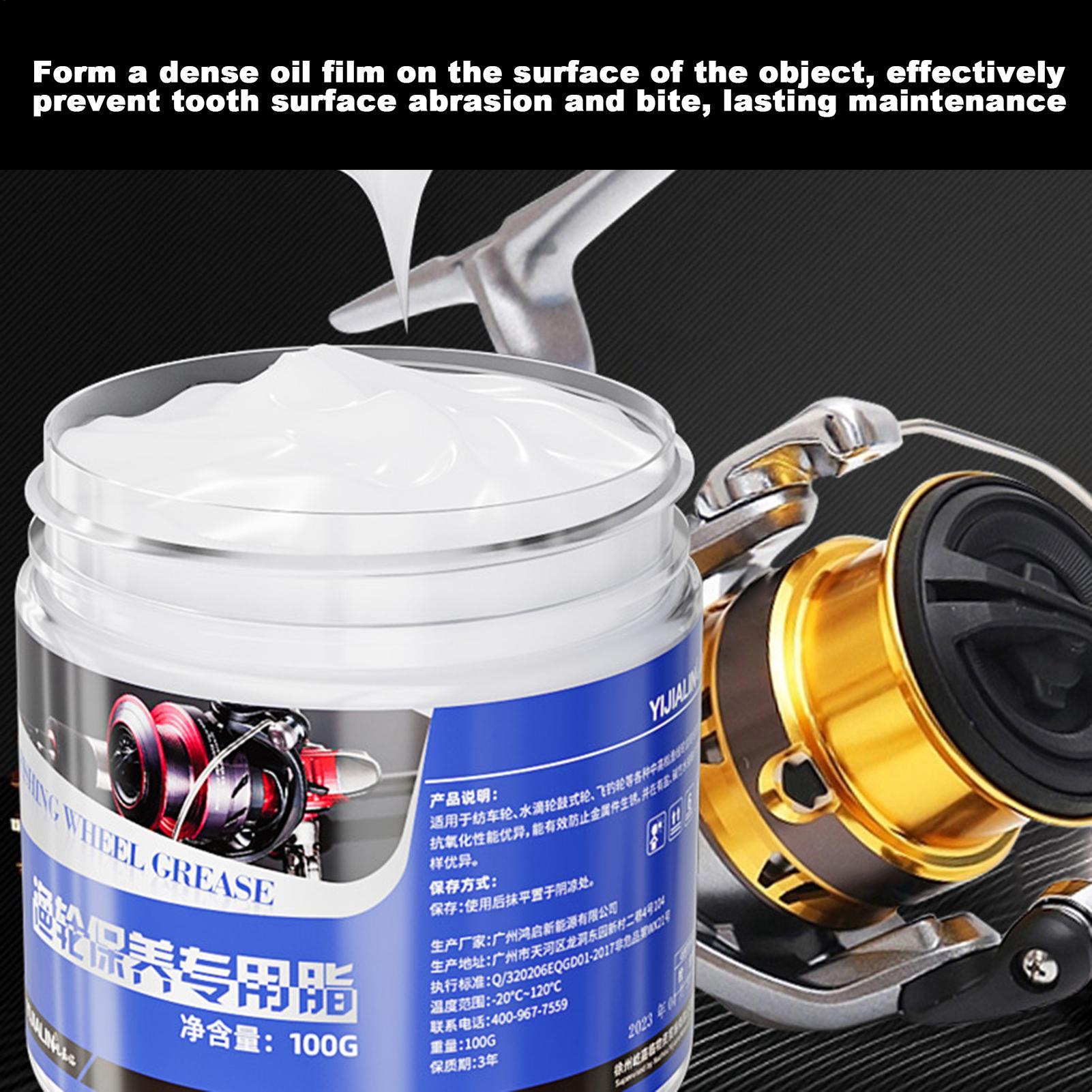 100g 釣り用リールメンテナンスオイルとグリース ベアリン - Reel Oil のレビューと価格