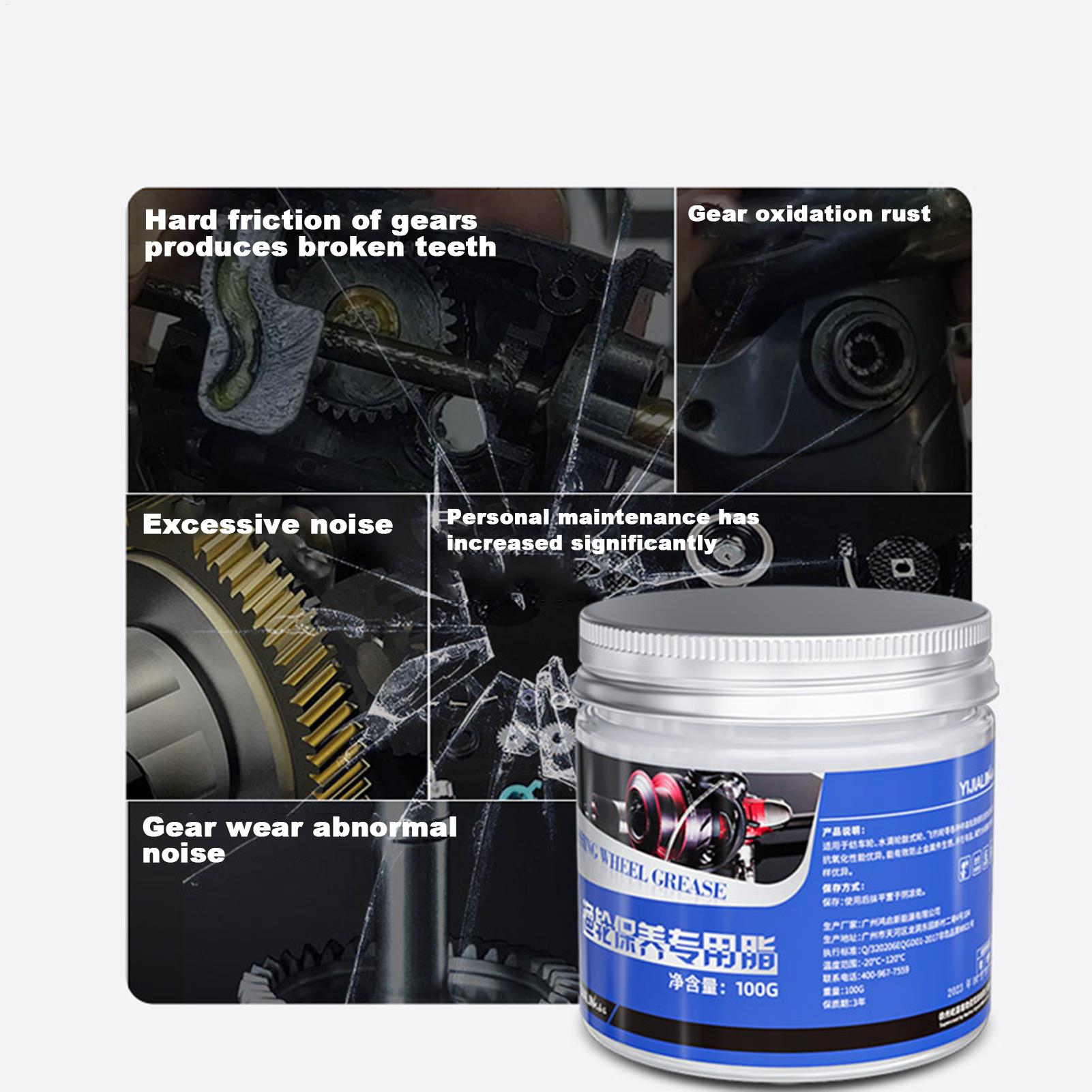 100g 釣り用リールメンテナンスオイルとグリース ベアリン - Reel Oil のレビューと価格